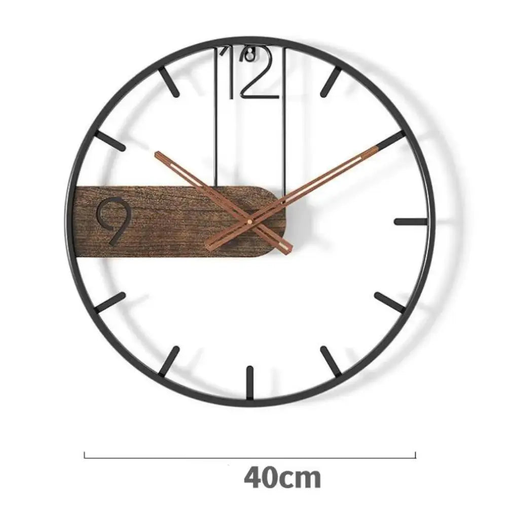 Horloge Murale Rustik Moderne