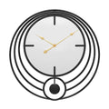 Horloge Murale Miroir & Cercle design