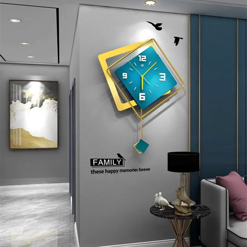 VOLUME - Horloge murale design 3D