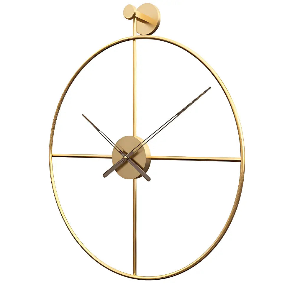 Horloge Design Cercle Croisé
