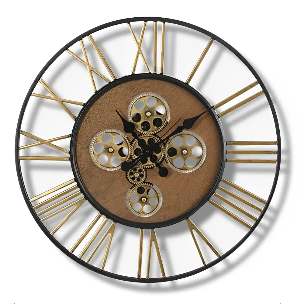 TITAN - Grande horloge murale steampunk