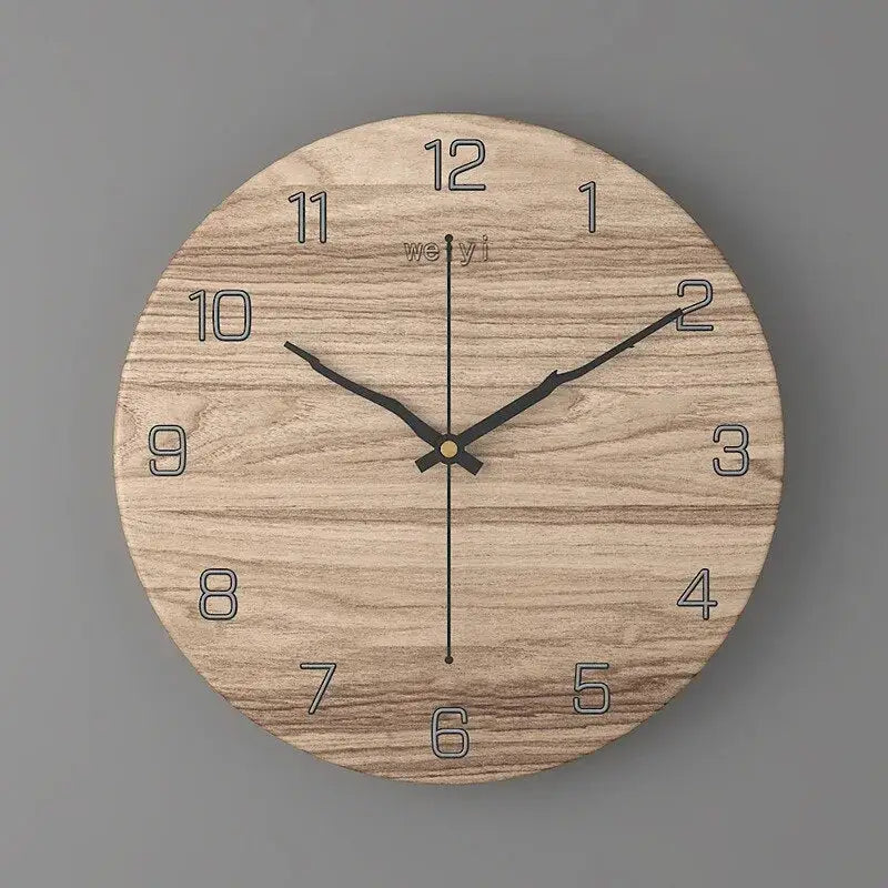 Horloge Murale Design Effet Marbre