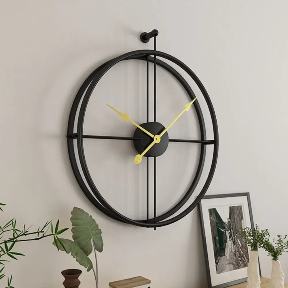 ORBITA - Grande horloge murale anneaux