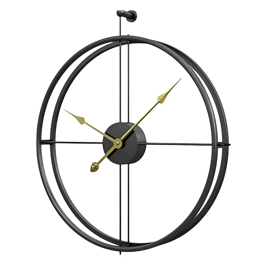 Horloge Murale Anneaux Sphériques