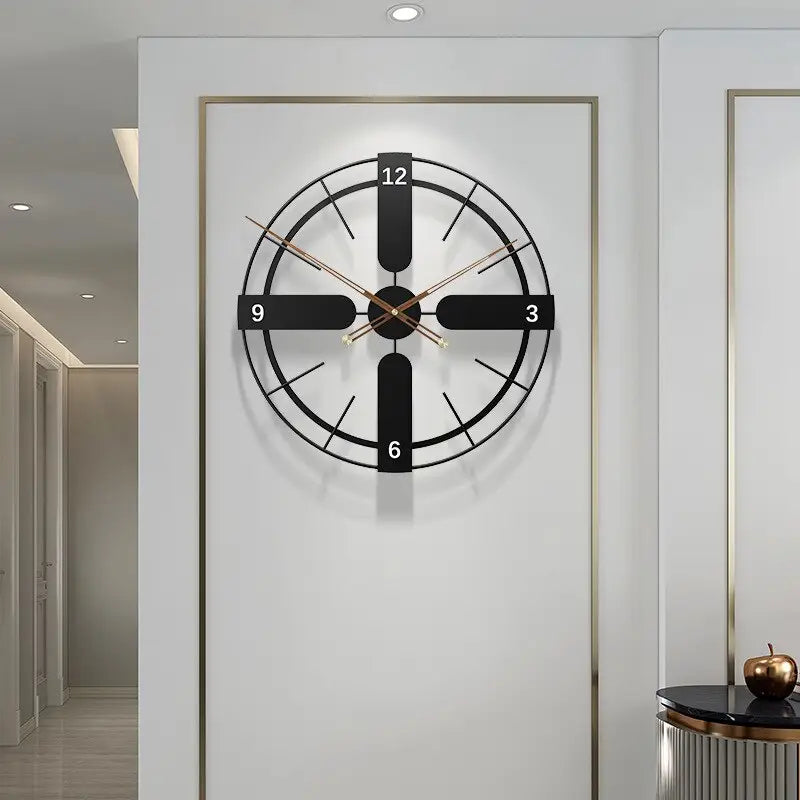 Horloge Murale Design Croisé
