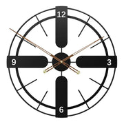 ENTRELACS - Horloge murale design croise
