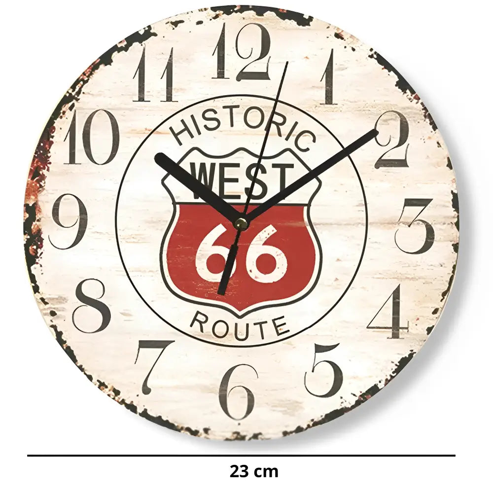 Horloge Murale Route 66