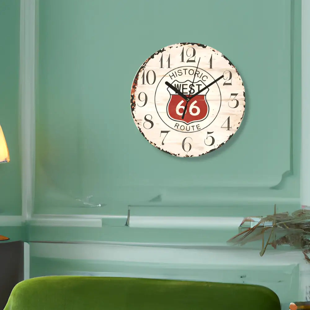 Horloge Murale Route 66