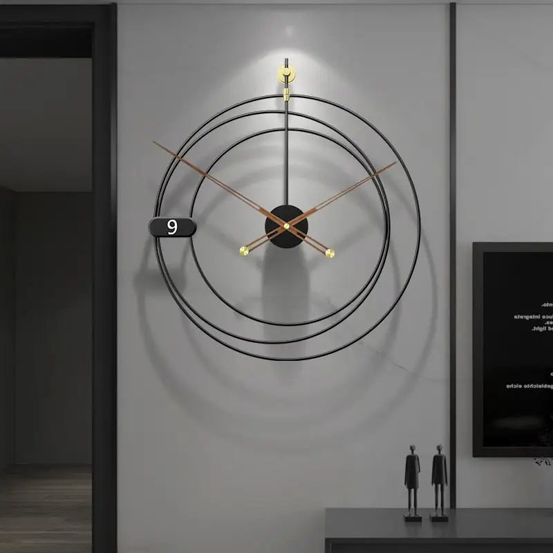 Horloge Murale Géométrique Moderne
