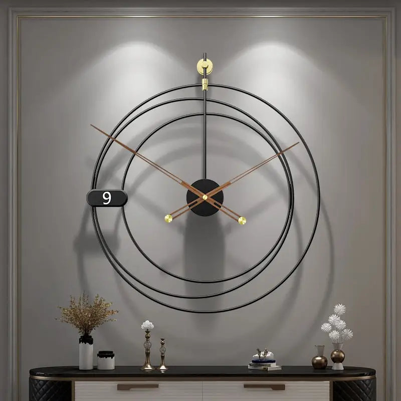 Horloge Murale Géométrique Moderne