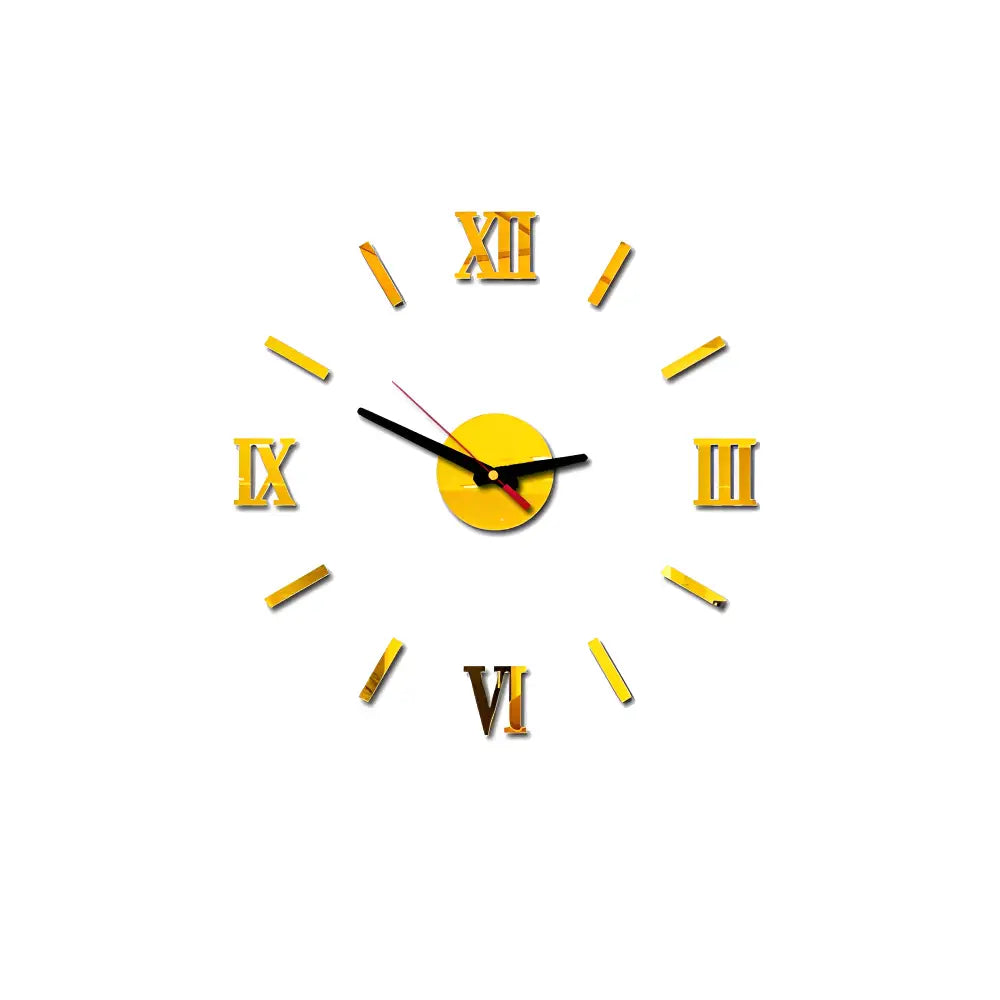 Horloge Murale Stickers 3D
