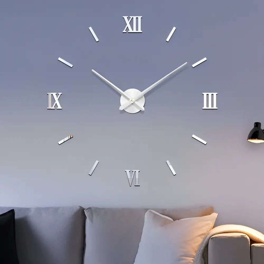 Horloge Murale Stickers 3D