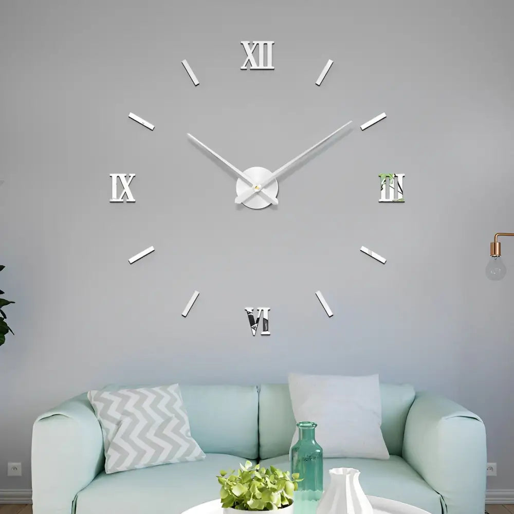 Horloge Murale Stickers 3D