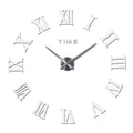 Horloge Murale Stickers Chiffre Romain