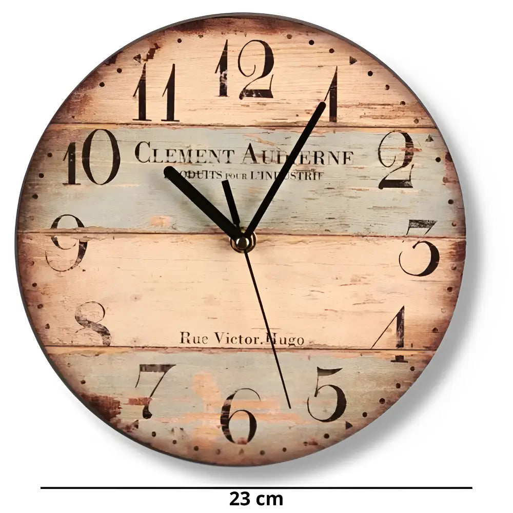 VICTOR - Horloge murale rue parisienne
