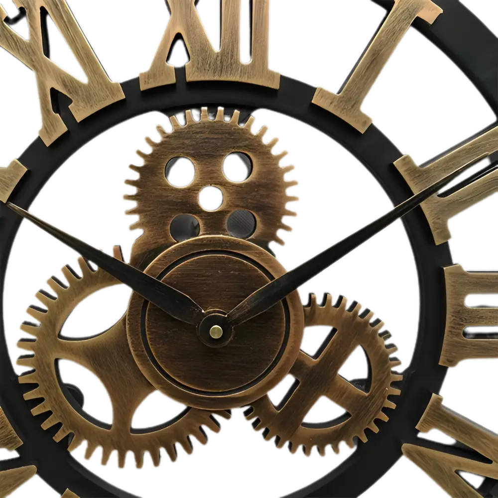 ROMA - Horloge murale steampunk
