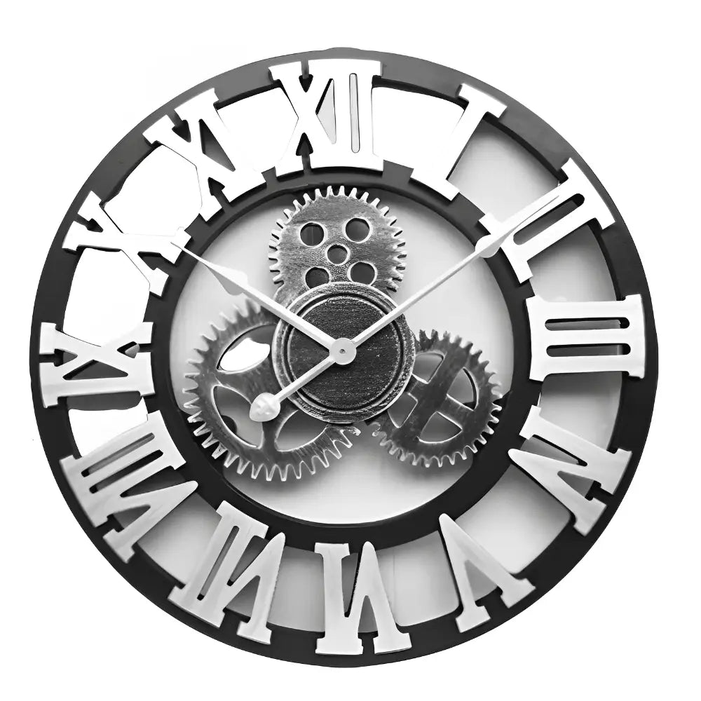 ROMA - Horloge murale steampunk