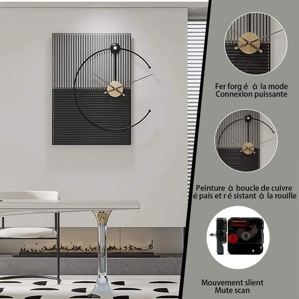 STUDIO - Horloge murale design