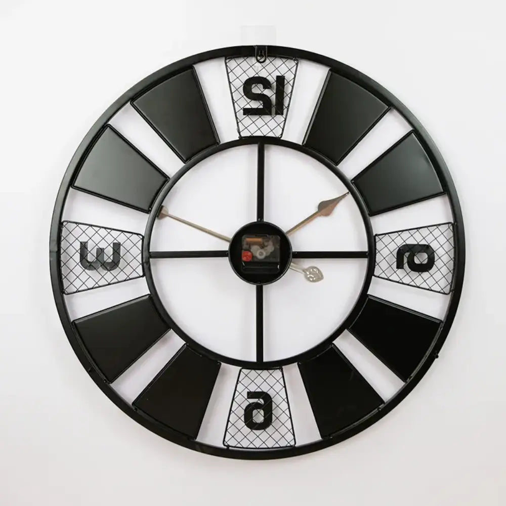 CHROMA - Horloge murale industrielle coloree