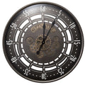 Horloge Murale Industrielle Spin Time Vintage