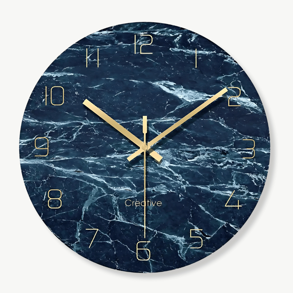 VITRA - Horloge murale design en verre