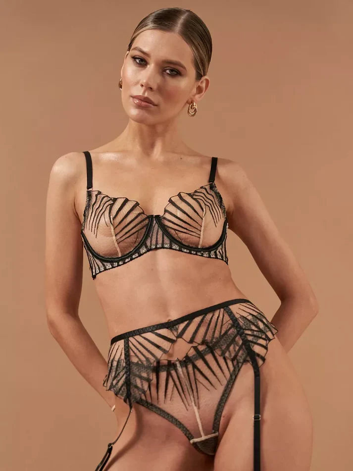 Kenza — Ensemble dentelle graphique