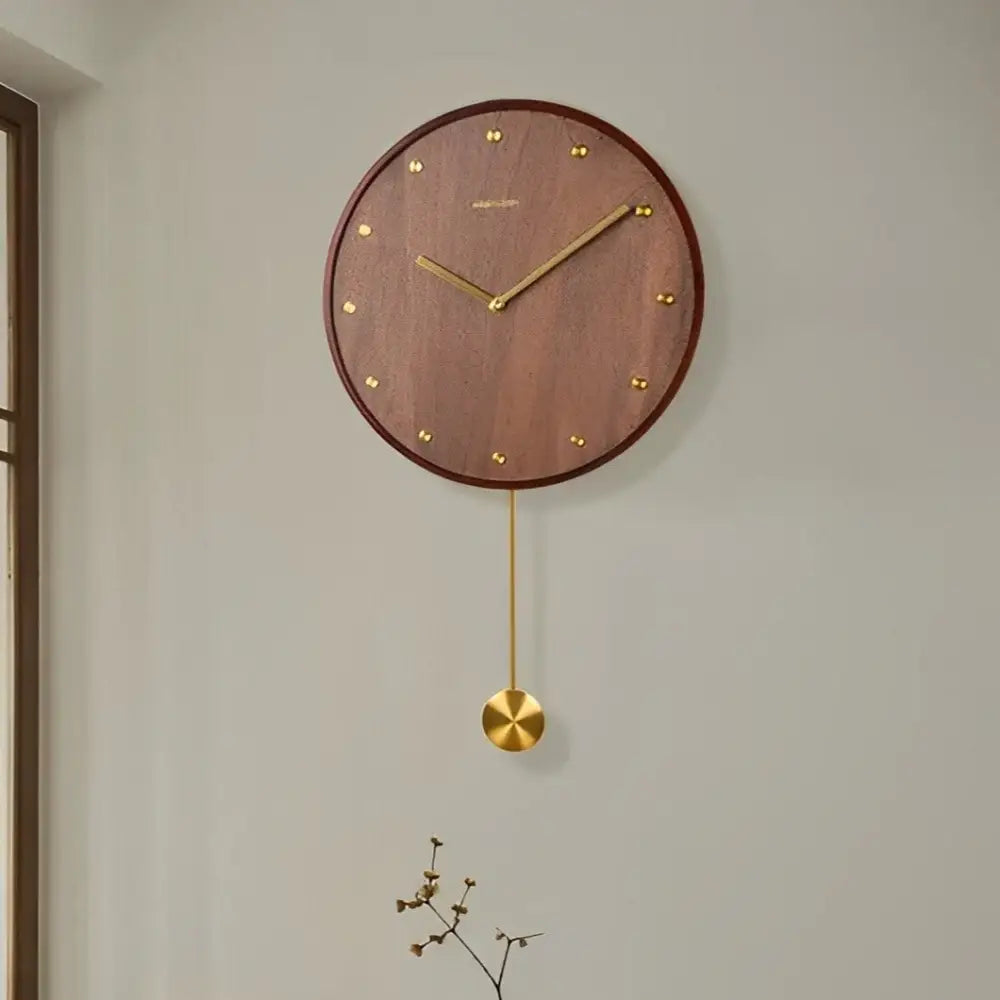 CADENCE - Horloge murale moderne balancier