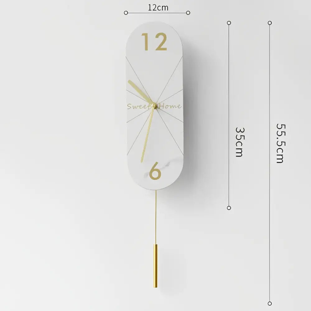CALISTA - Pendule murale design