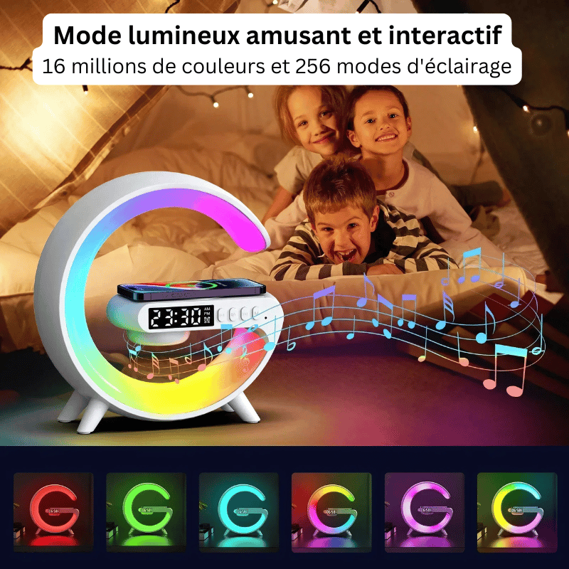 VOLT - Réveil RGB charge sans fil