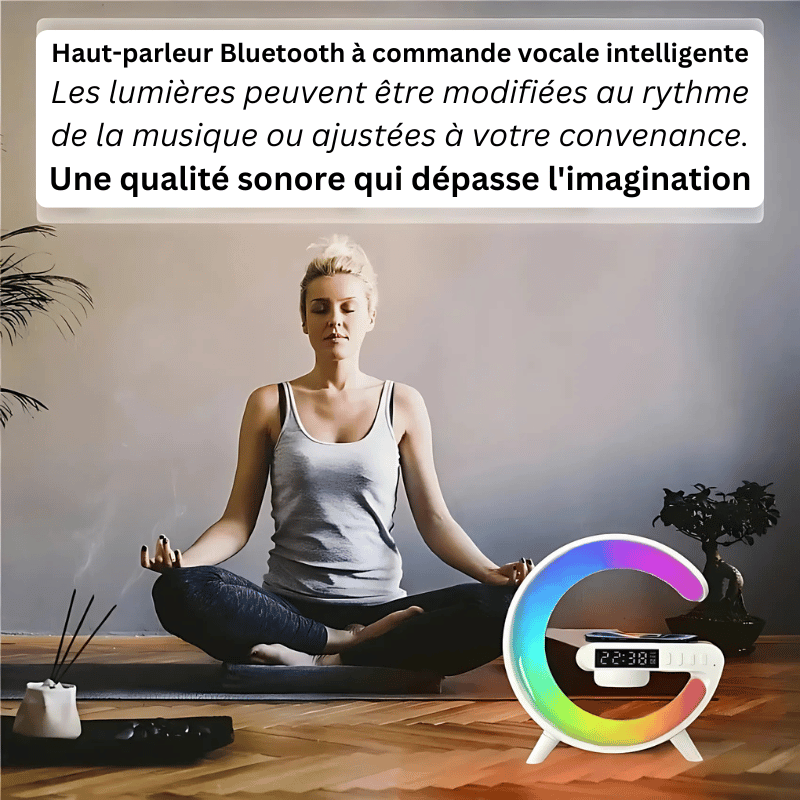 VOLT - Réveil RGB charge sans fil