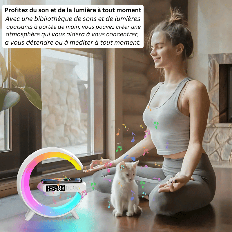 VOLT - Réveil RGB charge sans fil
